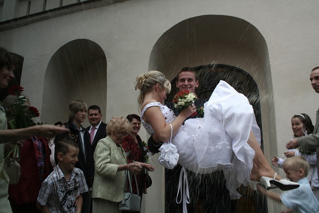 Svatba Koubkovi ,Strakonice 11.7.2009