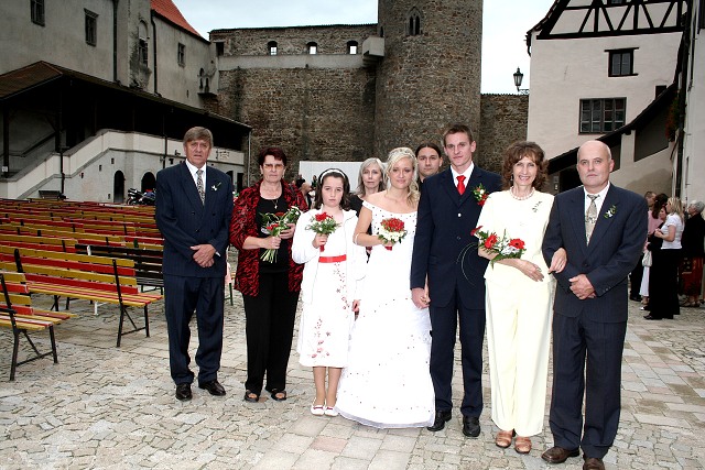 Svatba Koubkovi ,Strakonice 11.7.2009