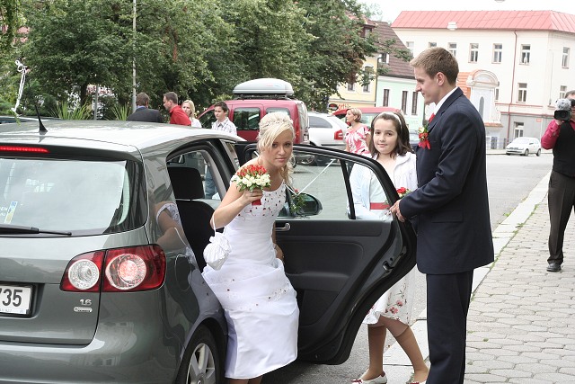 Svatba Koubkovi ,Strakonice 11.7.2009