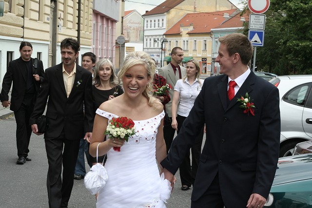 Svatba Koubkovi ,Strakonice 11.7.2009