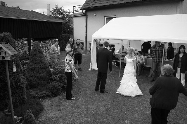 Svatba Koubkovi ,Strakonice 11.7.2009