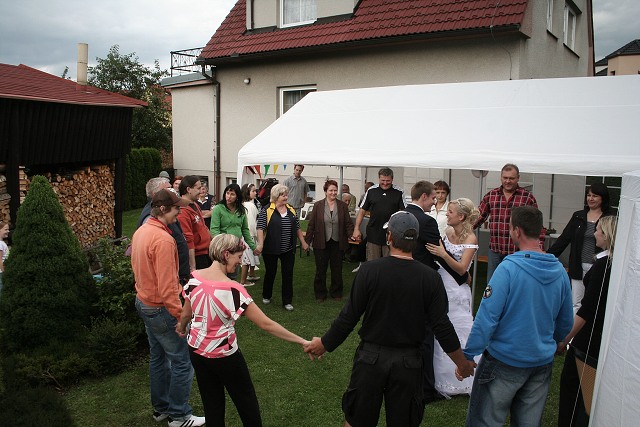 Svatba Koubkovi ,Strakonice 11.7.2009