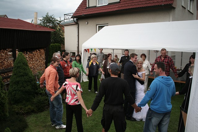 Svatba Koubkovi ,Strakonice 11.7.2009