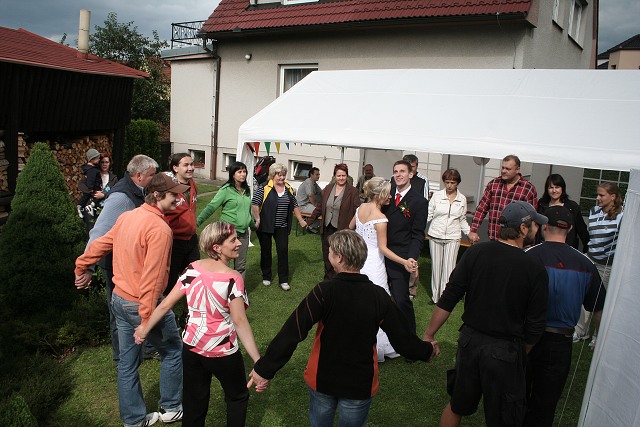Svatba Koubkovi ,Strakonice 11.7.2009