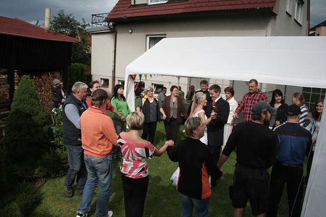 Svatba Koubkovi ,Strakonice 11.7.2009