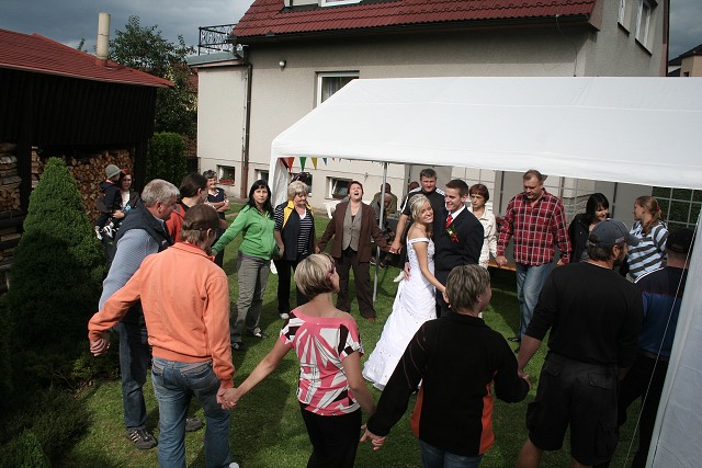 Svatba Koubkovi ,Strakonice 11.7.2009
