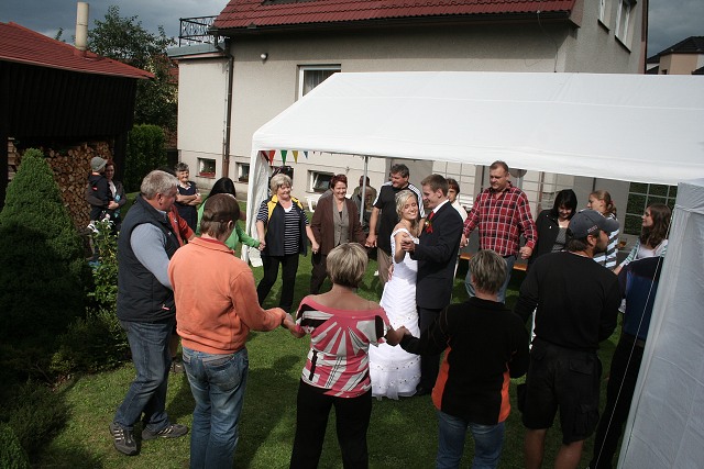 Svatba Koubkovi ,Strakonice 11.7.2009