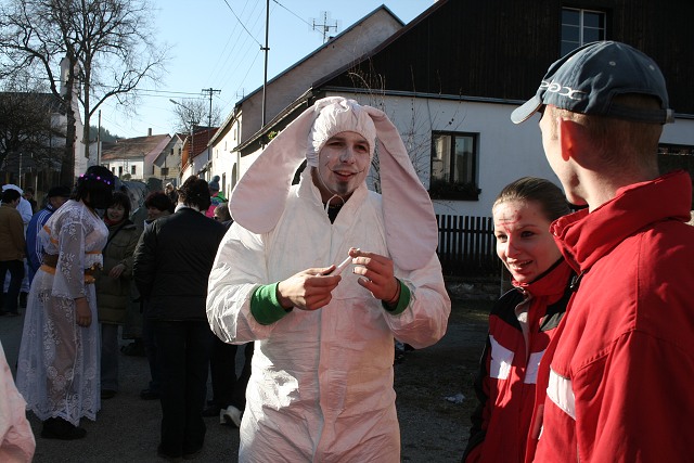 Masopust v Zlezly  3.2.2008