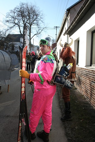 Masopust v Zlezly  3.2.2008