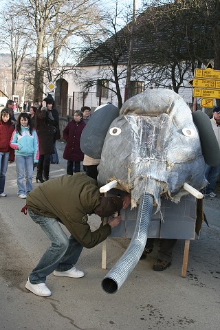 Masopust v Zlezly  3.2.2008