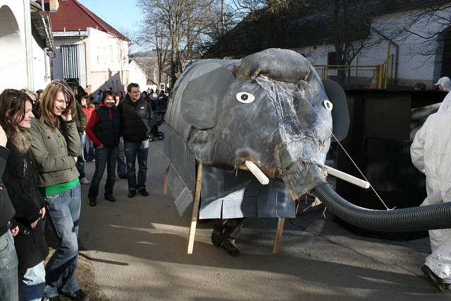 Masopust v Zlezly  3.2.2008