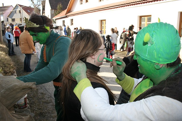 Masopust v Zlezly  3.2.2008
