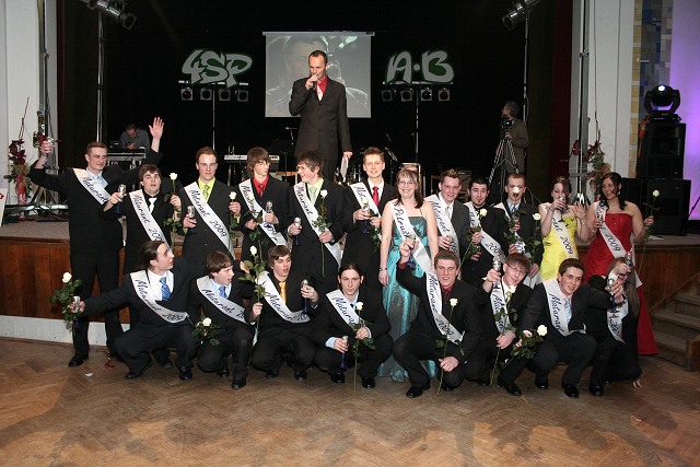 Maturitn ples 4SP A,B ve Strakonicch 6.3.2009