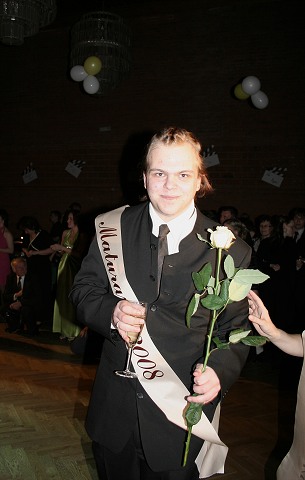 Maturitni ples 4B. Gymnazia Vimperk 22.2.2008