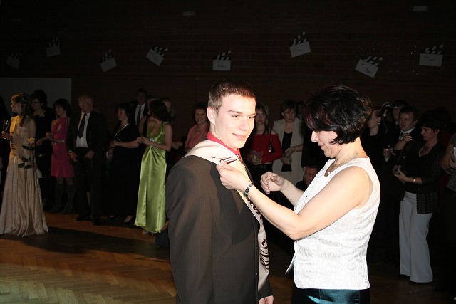 Maturitni ples 4B. Gymnazia Vimperk 22.2.2008