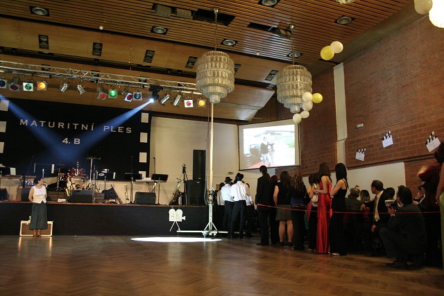 Maturitni ples 4B. Gymnazia Vimperk 22.2.2008
