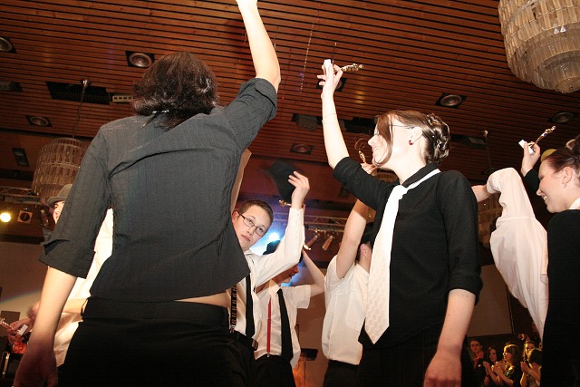Maturitni ples 4B. Gymnazia Vimperk 22.2.2008
