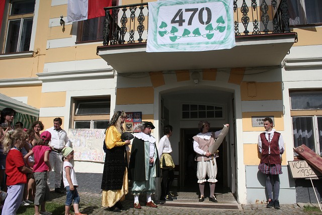 Oslavy - 470 let poven kyn na msteko