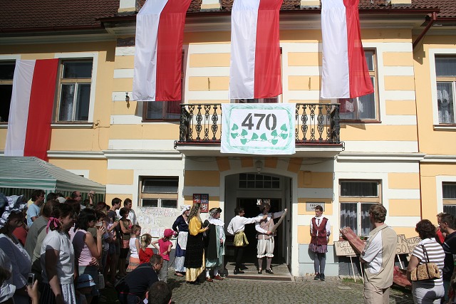 Oslavy - 470 let poven kyn na msteko