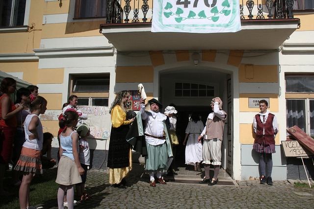 Oslavy - 470 let poven kyn na msteko