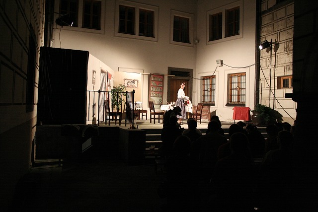 Pedstaven v rmci  oslav Zlat stezky v Prachaticch 