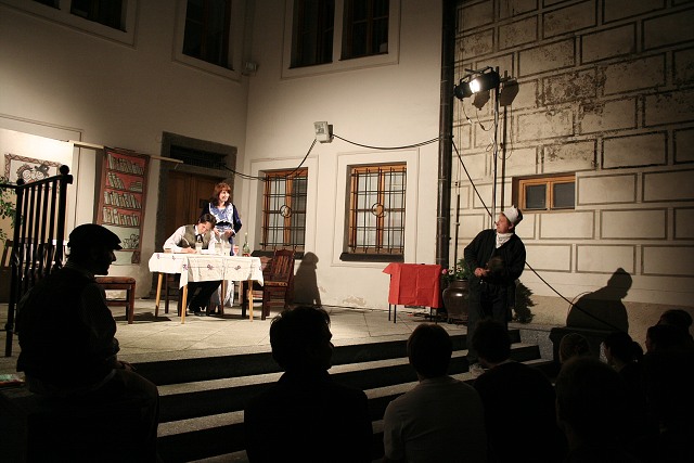 Pedstaven v rmci  oslav Zlat stezky v Prachaticch 