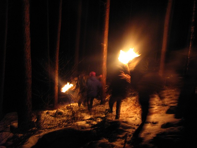 Slunovrat na vnci 21.12.2009