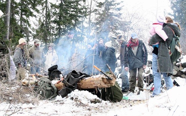 Vtn slunovratu na Vnci 21.12.2008 