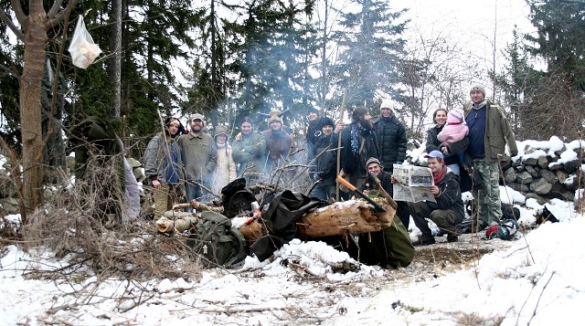 Vtn slunovratu na Vnci 21.12.2008 