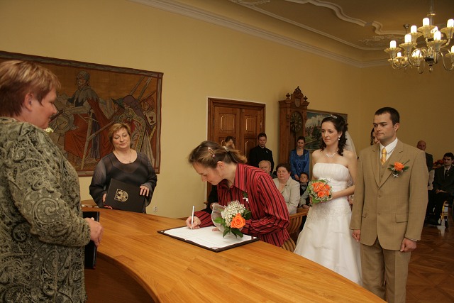 Svatba Dvokovi , tke - Psek  17.4.2010