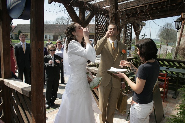 Svatba Dvokovi , tke - Psek  17.4.2010