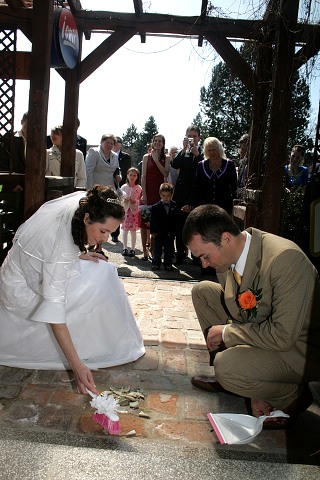 Svatba Dvokovi , tke - Psek  17.4.2010