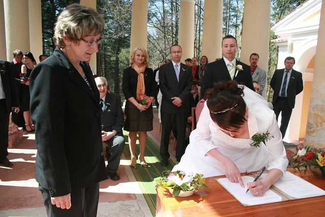 Svatba  Kerkovi ,Kalvarie estice-Volyn 24.4.2010