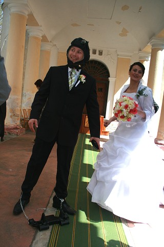 Svatba  Kerkovi ,Kalvarie estice-Volyn 24.4.2010