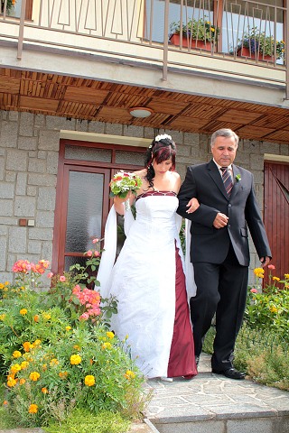 Svatba Koubkovi ,Strakonice 30.7.2010