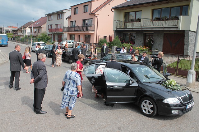 Svatba Koubkovi ,Strakonice 30.7.2010