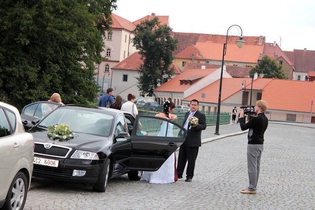 Svatba Koubkovi ,Strakonice 30.7.2010