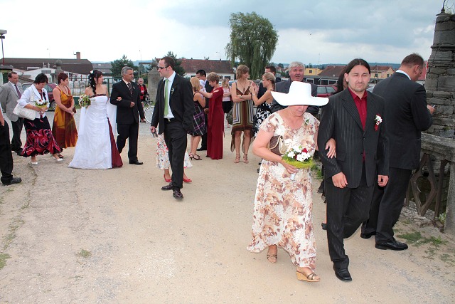Svatba Koubkovi ,Strakonice 30.7.2010