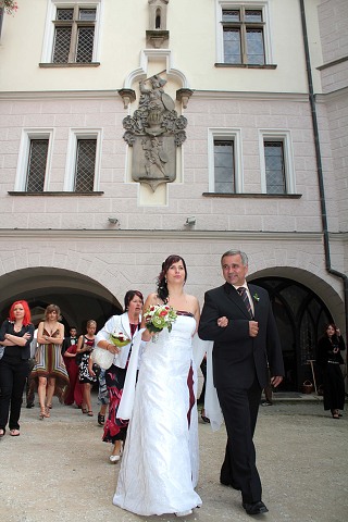 Svatba Koubkovi ,Strakonice 30.7.2010