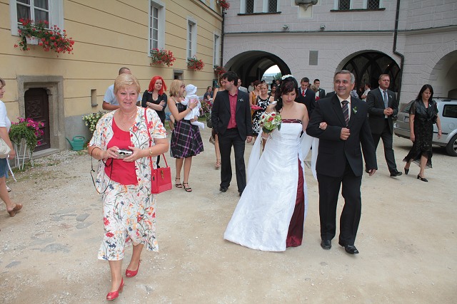 Svatba Koubkovi ,Strakonice 30.7.2010