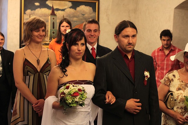 Svatba Koubkovi ,Strakonice 30.7.2010