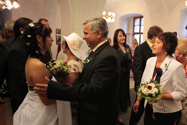 Svatba Koubkovi ,Strakonice 30.7.2010