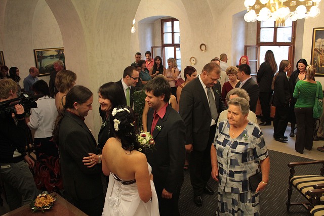Svatba Koubkovi ,Strakonice 30.7.2010