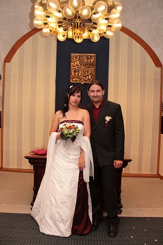 Svatba Koubkovi ,Strakonice 30.7.2010