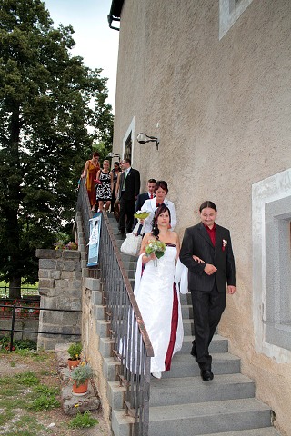 Svatba Koubkovi ,Strakonice 30.7.2010