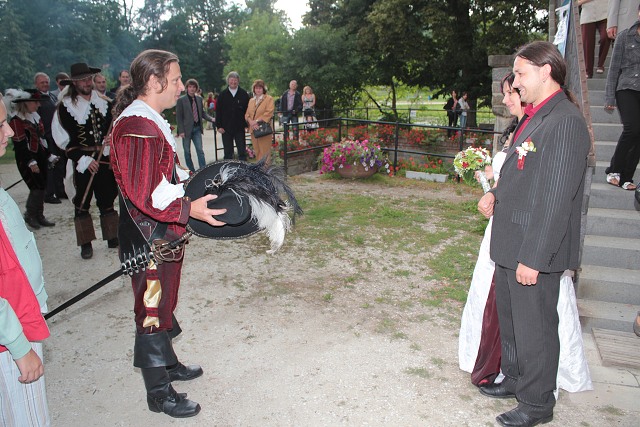 Svatba Koubkovi ,Strakonice 30.7.2010