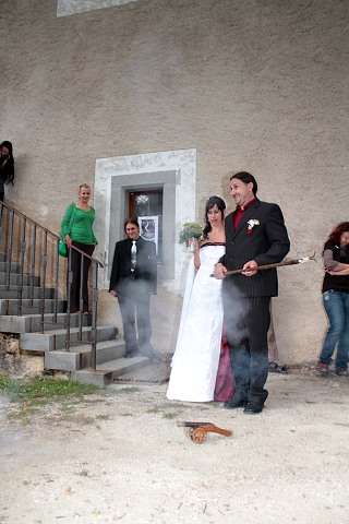 Svatba Koubkovi ,Strakonice 30.7.2010