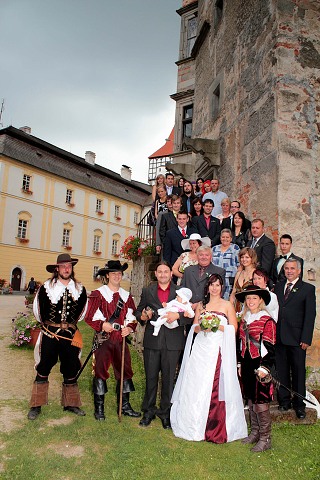 Svatba Koubkovi ,Strakonice 30.7.2010