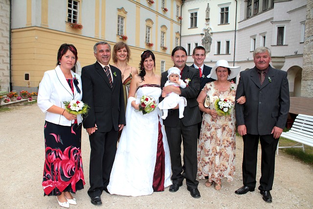 Svatba Koubkovi ,Strakonice 30.7.2010