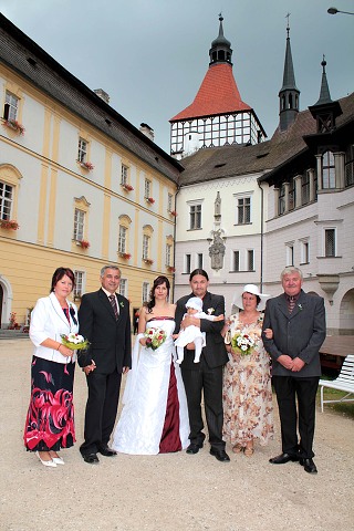 Svatba Koubkovi ,Strakonice 30.7.2010